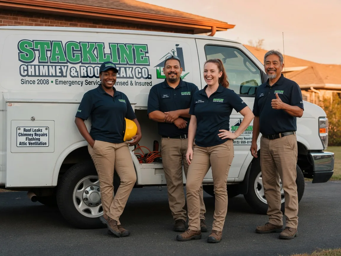 Chimney flashing repair company in Pipersville, PA